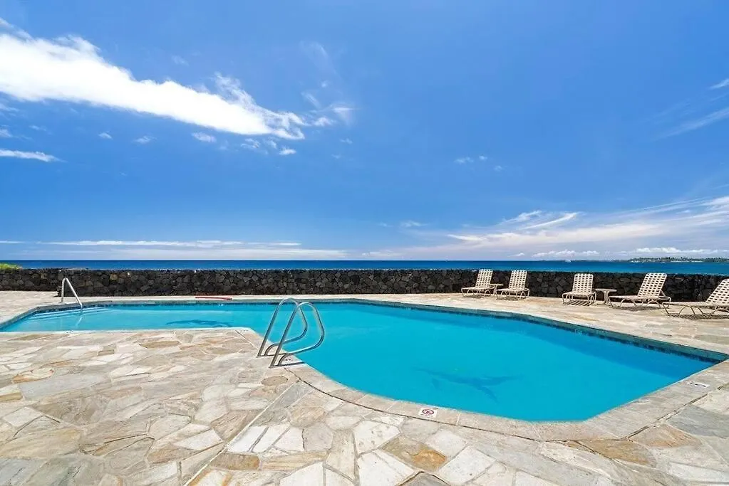 Ocean Echoes: Kona'S Oceanfront Family Oasis Kailua-Kona Casa de Férias