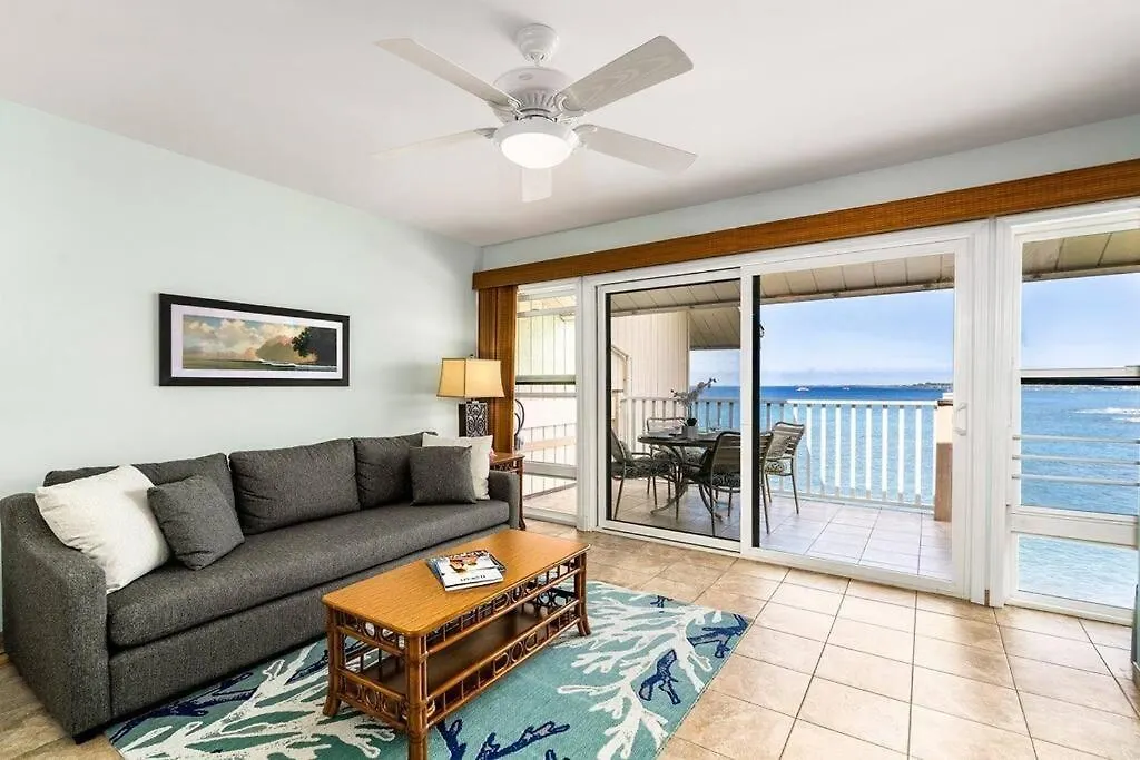 Casa de Férias Ocean Echoes: Kona'S Oceanfront Family Oasis Kailua-Kona Estados Unidos da América