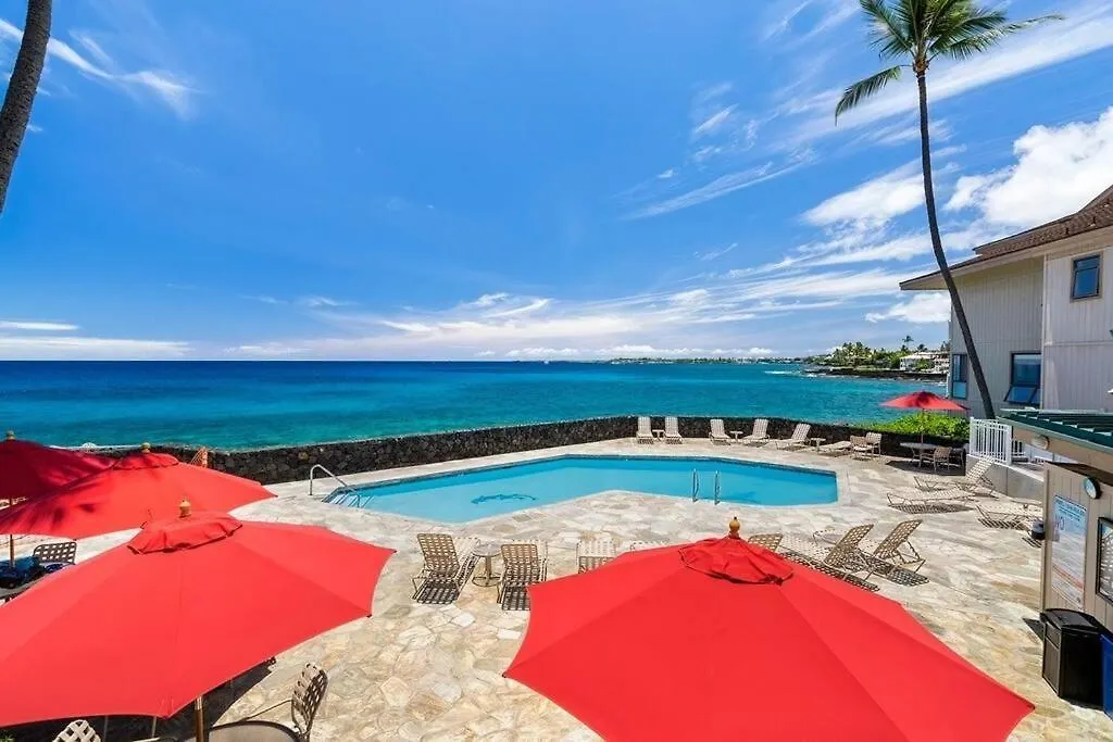 Ocean Echoes: Kona'S Oceanfront Family Oasis Kailua-Kona 0*,